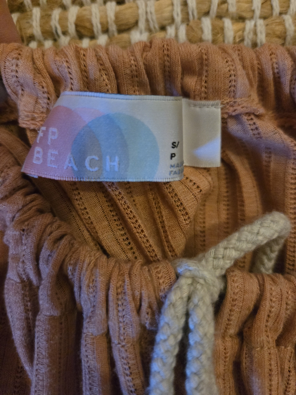 Free People Dusty Rose Ruffle Tiered Spaghetti Strap Dress - Picture 5 of 5